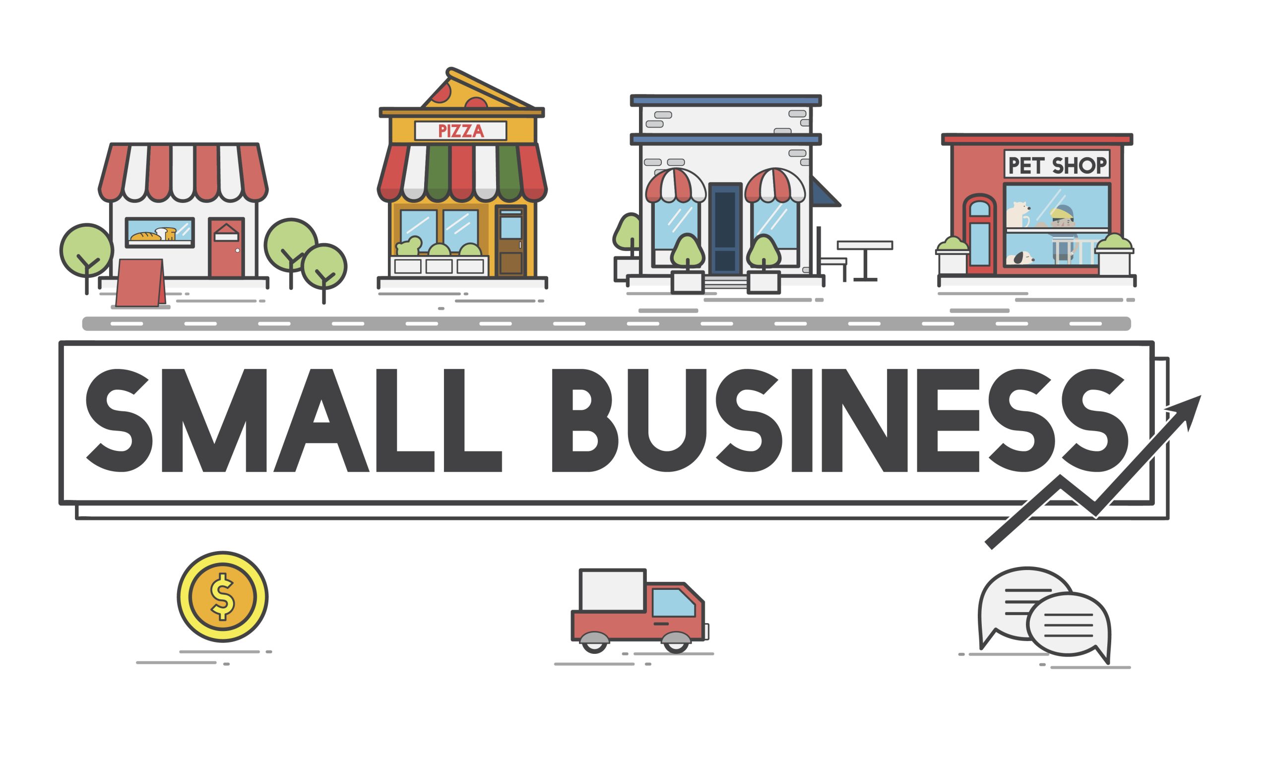 Illustration of startup business